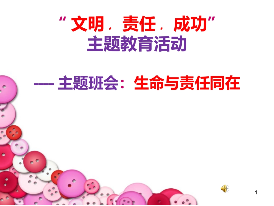 生命与责任同在课件_第1页