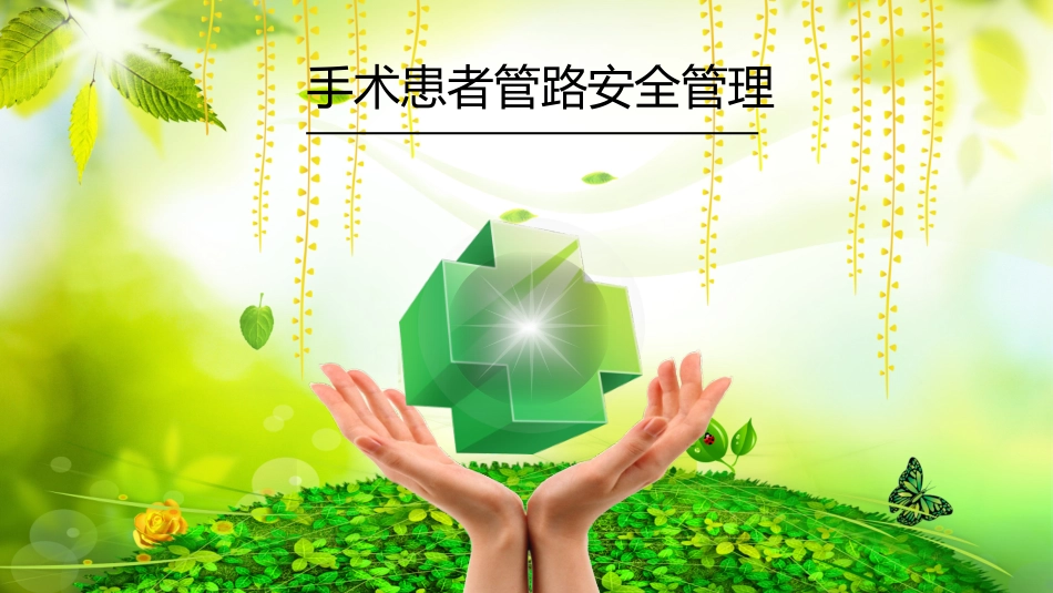 手术患者管路安全管理_第1页