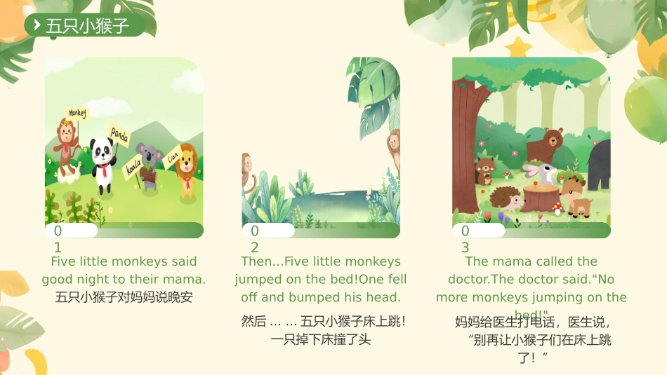 五只小猴子故事分享_第3页