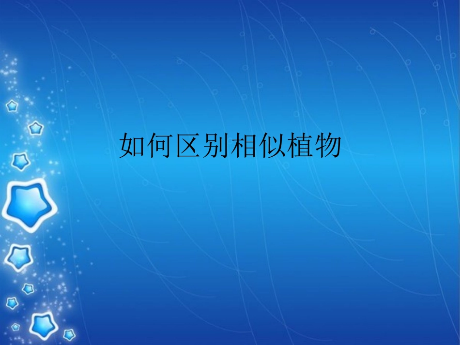 相似植物如何区别_第1页