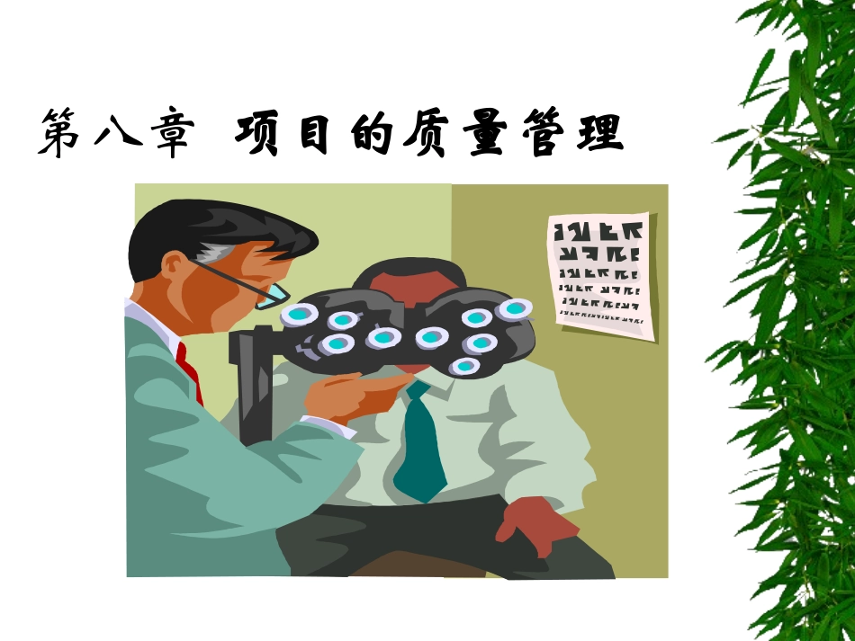 项目质量管理_第1页