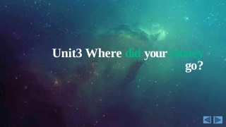 新技能英语高级教程1课件-Unit 3
