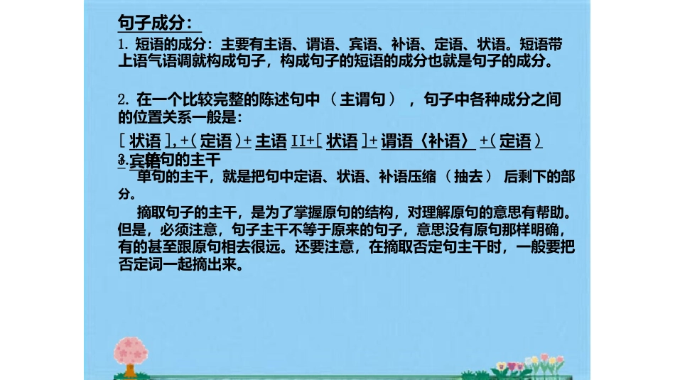 语法常识之句子优秀课件_第3页