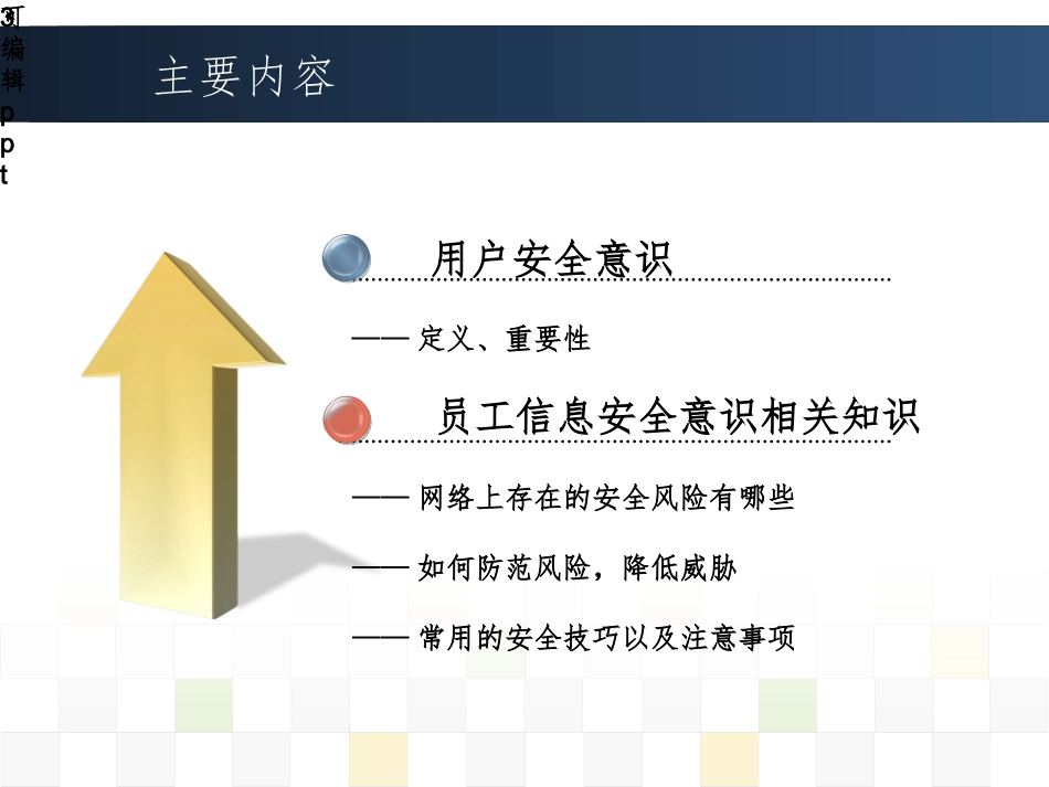 员工信息安全意识培训课件_第3页