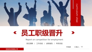职级晋升报告