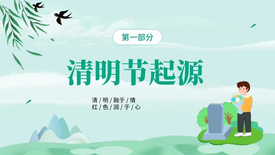 中国传统节日清明缅怀先烈主题班会_第3页