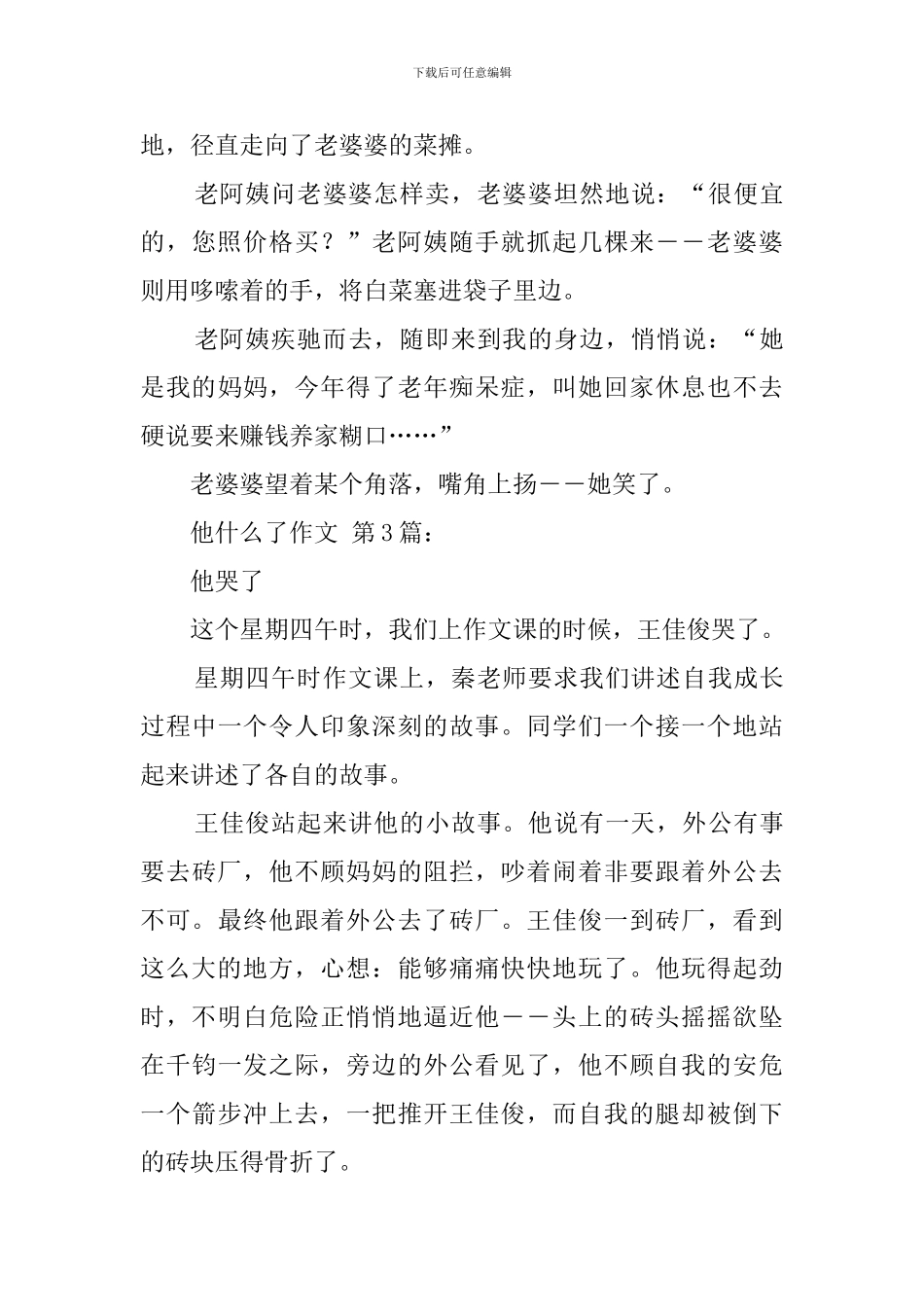 他什么了作文_第3页