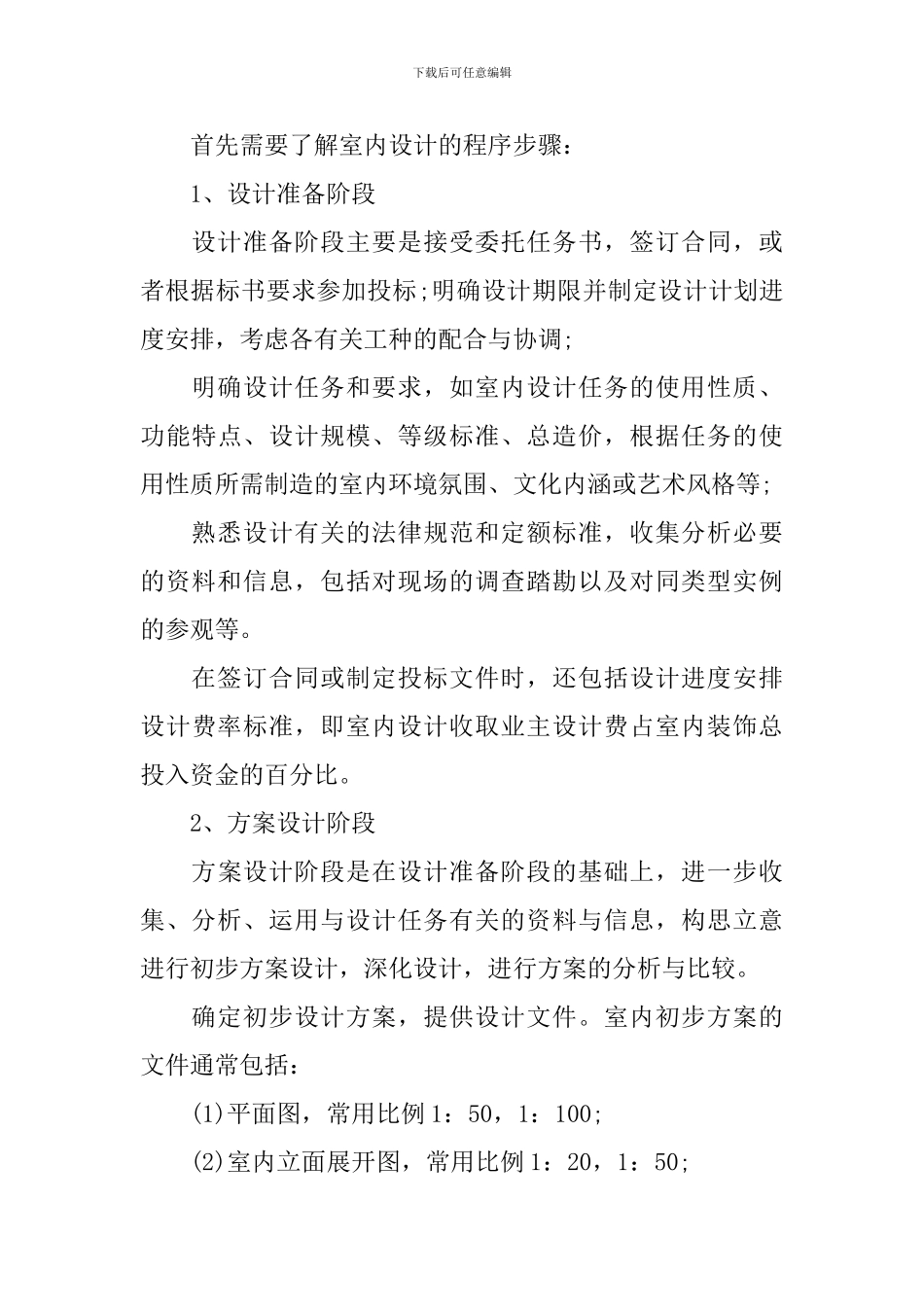 室内设计生实习报告精选3篇_第2页