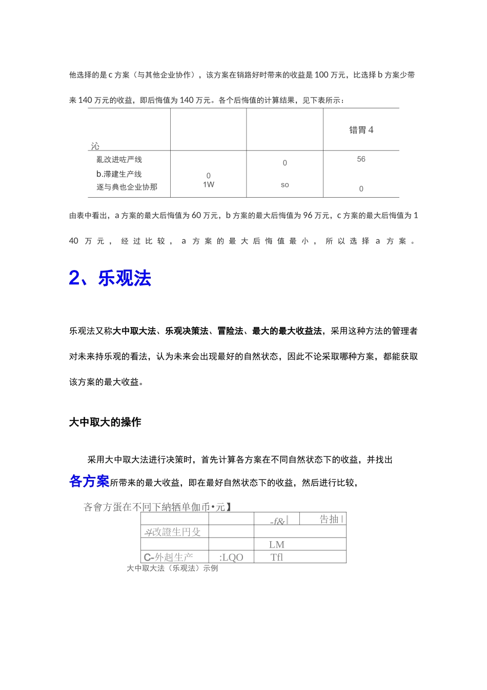 最小的最大后悔值准则等_第3页