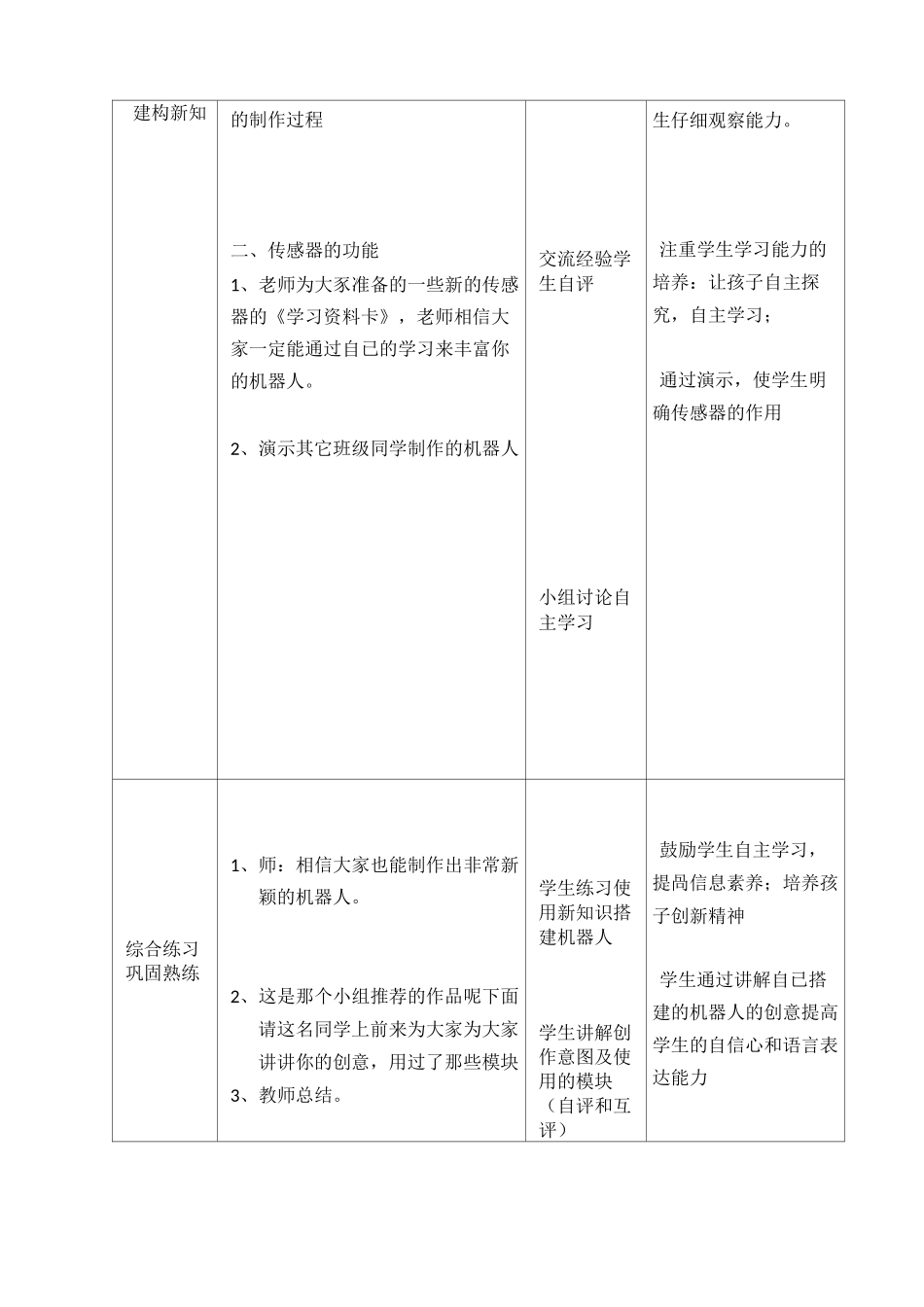 搭建机器人教学设计_第3页