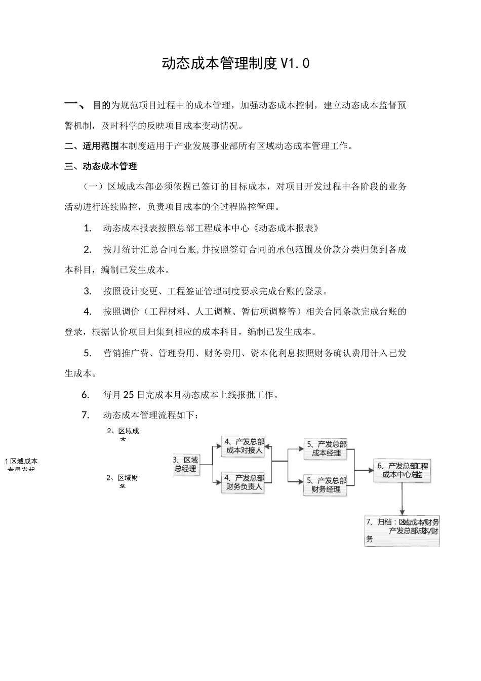 动态成本管理制度_第1页
