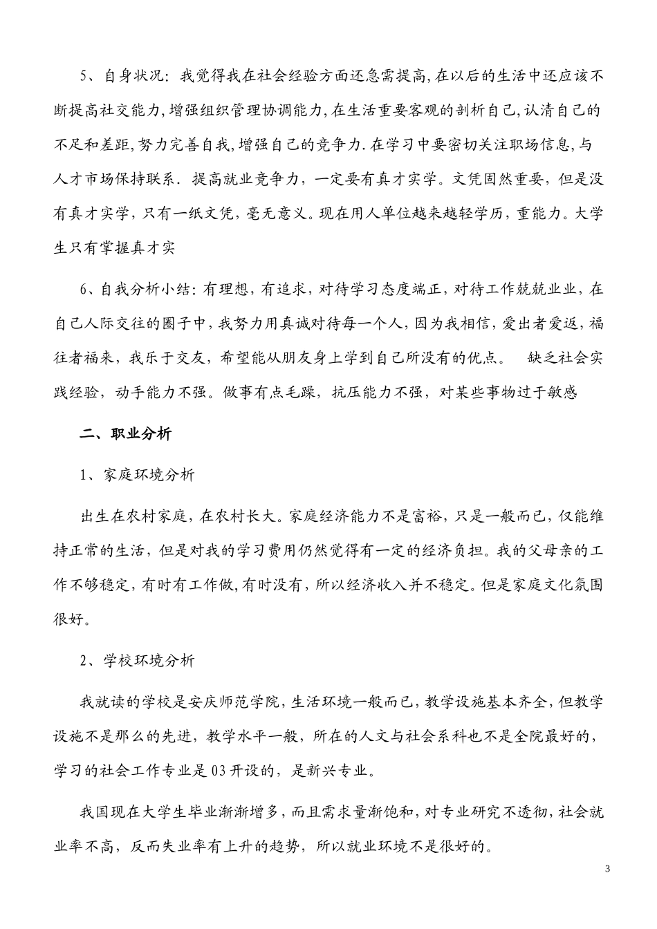 我的人生职业规划_第3页