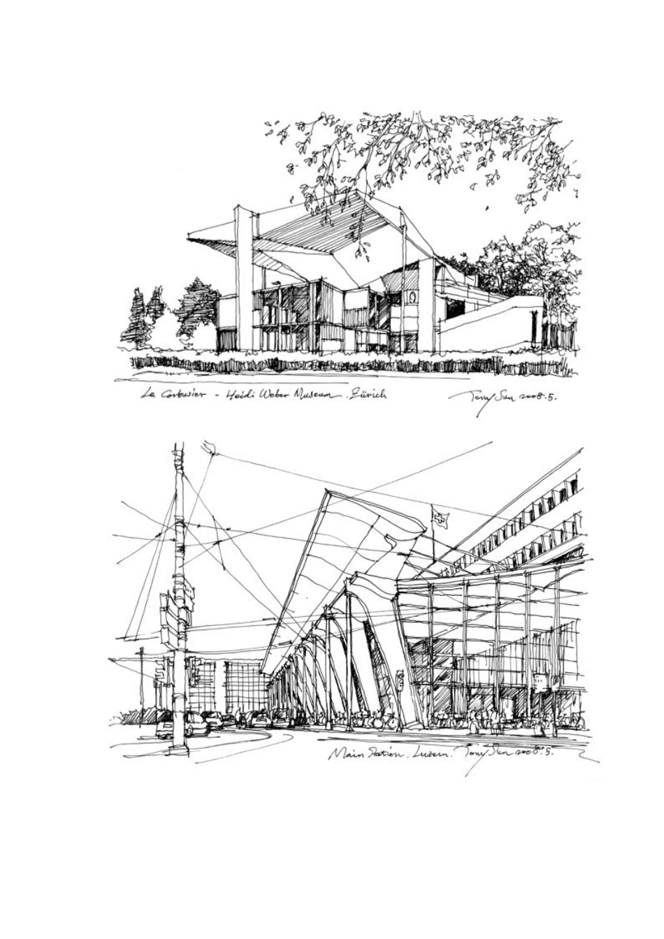 建筑钢笔画速写范例100篇_第2页