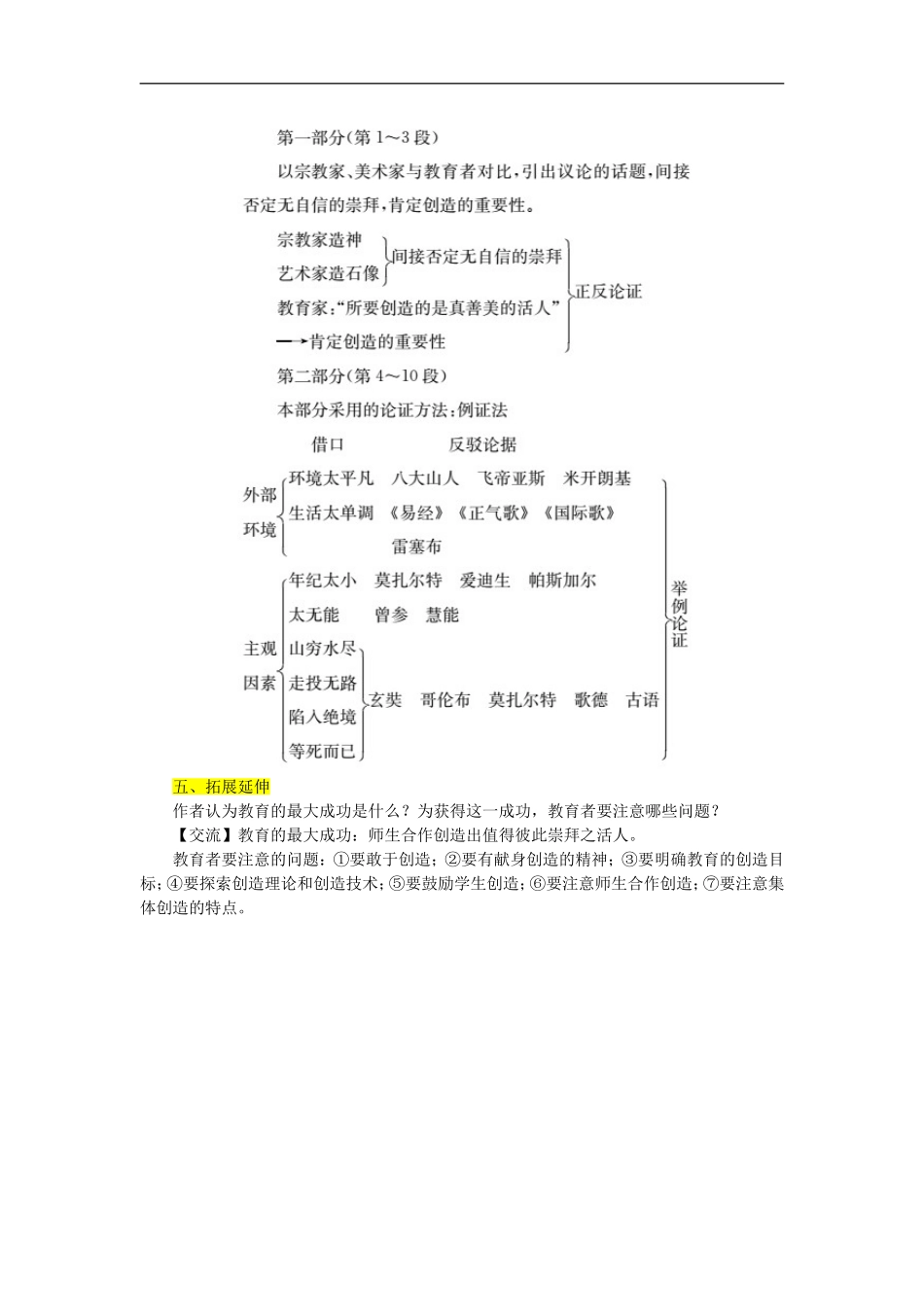 《创造宣言》优秀教案_第3页