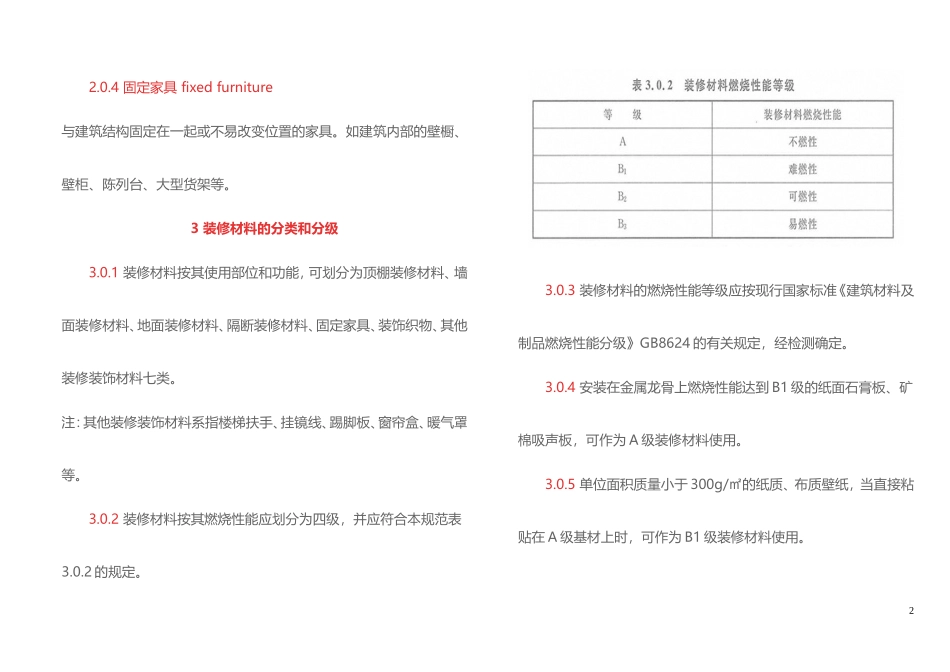 建筑内部装修设计防火规范_第2页