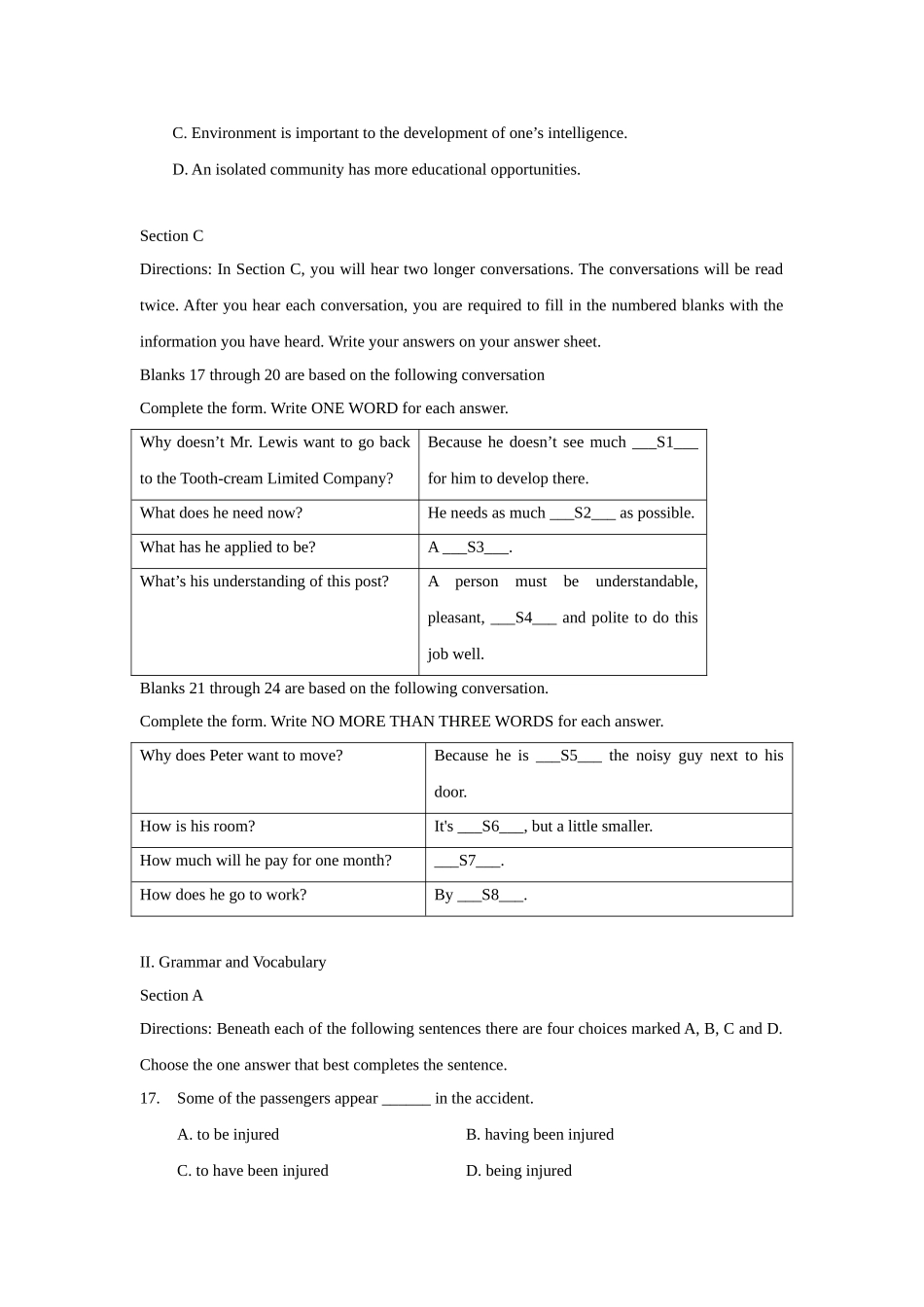 上海市上海中学2015-2016学年高一下学期期中考试英语试题-Word版含答案.doc_第3页