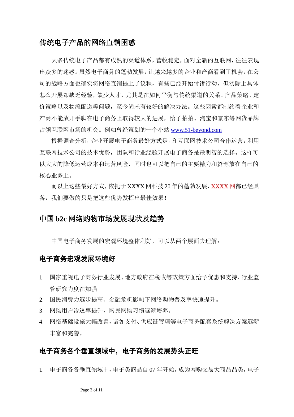 电子商务平台运营策划书_第3页