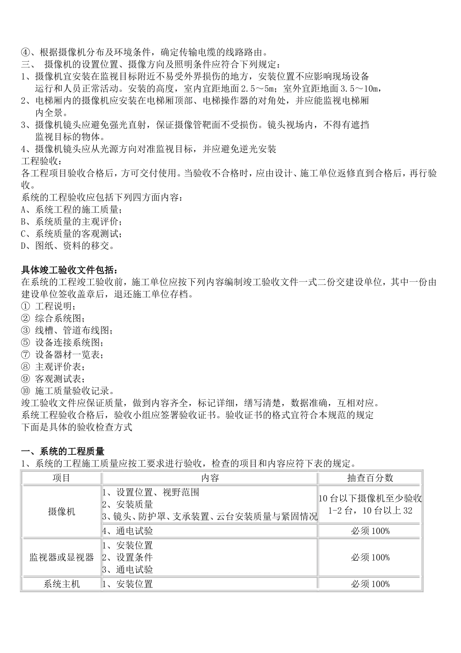 监控系统验收规范_第2页
