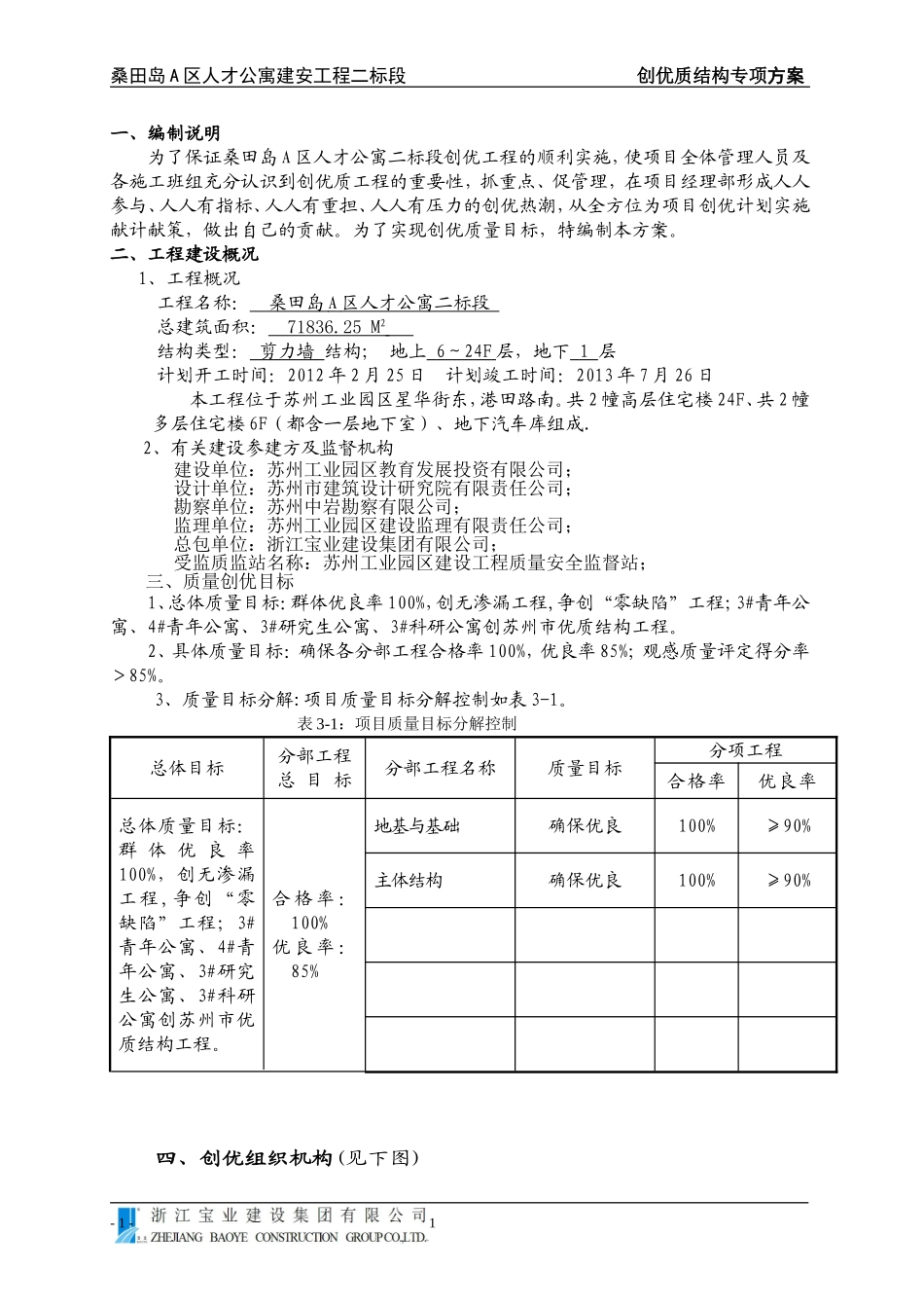 创优质结构专项方案_第1页