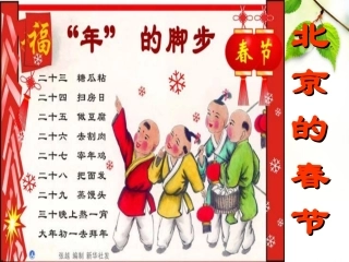 六年级上册《北京的春节》课件[1]