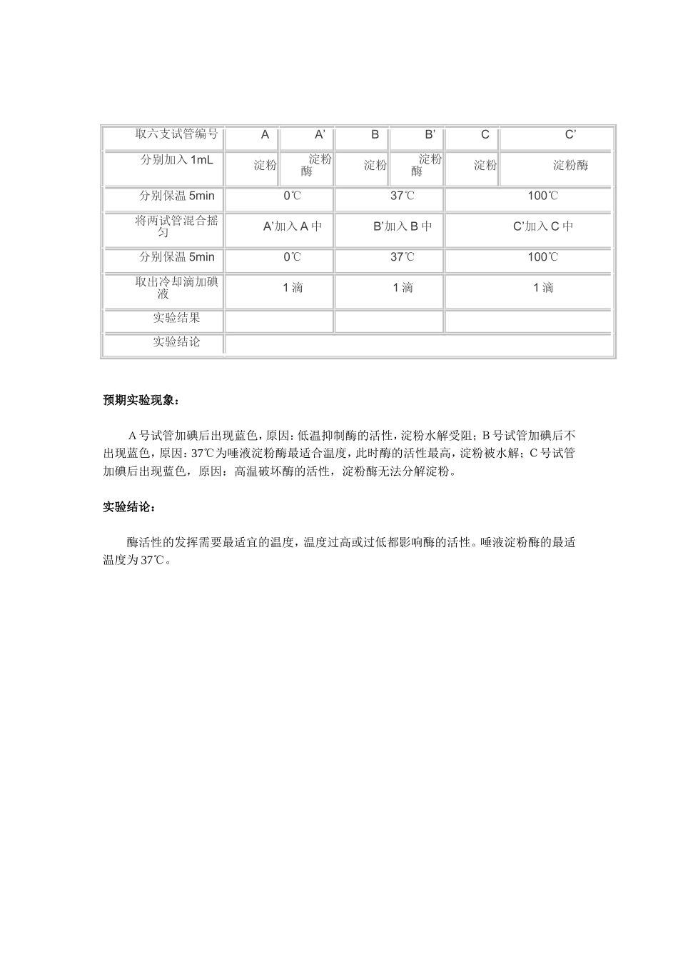 探究温度对酶活性影响的实验设计_第3页
