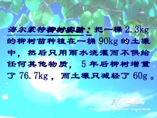 绿色植物生长需要水和无机盐第二课时