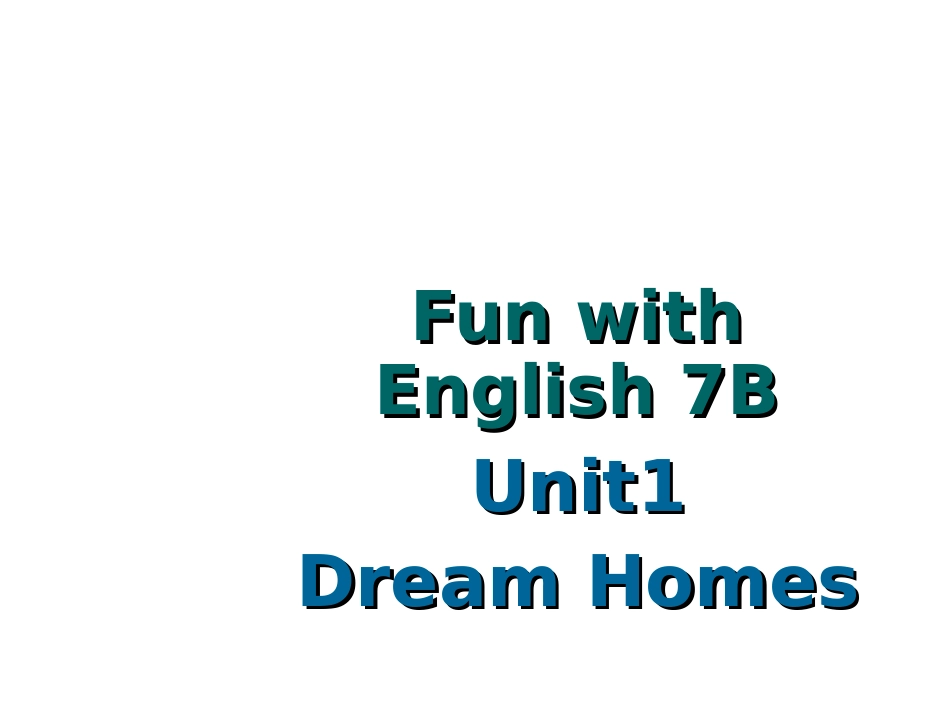 2013年牛津译林版七年级下Unit1Comicstrip课件_第1页