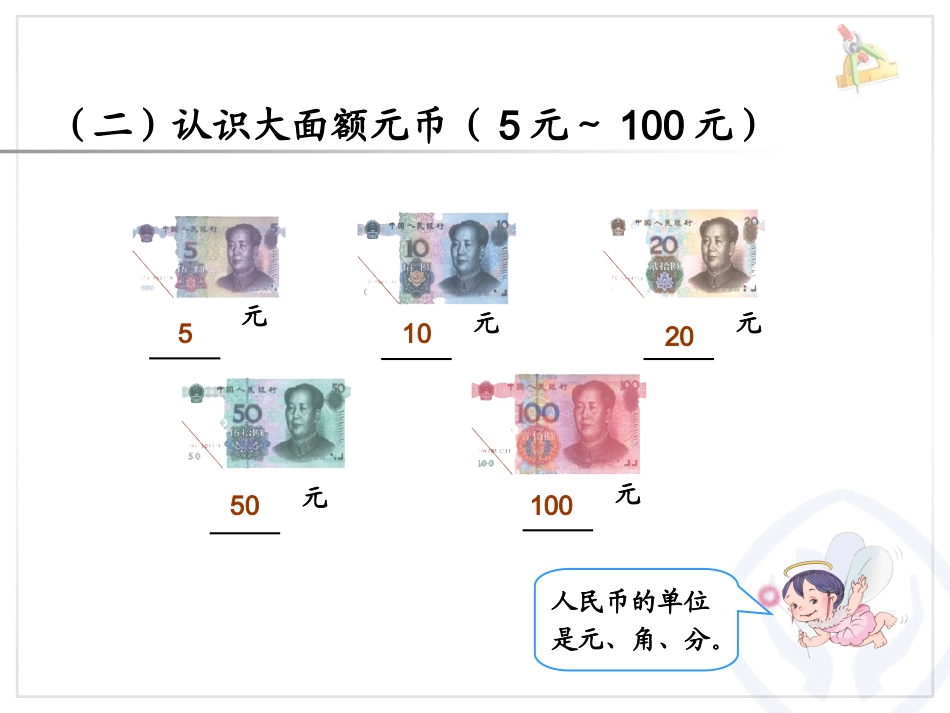 认识人民币的复习-韩溢_第3页