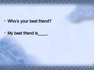 五年级friends1