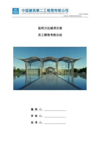 项目部员工绩效考核2017