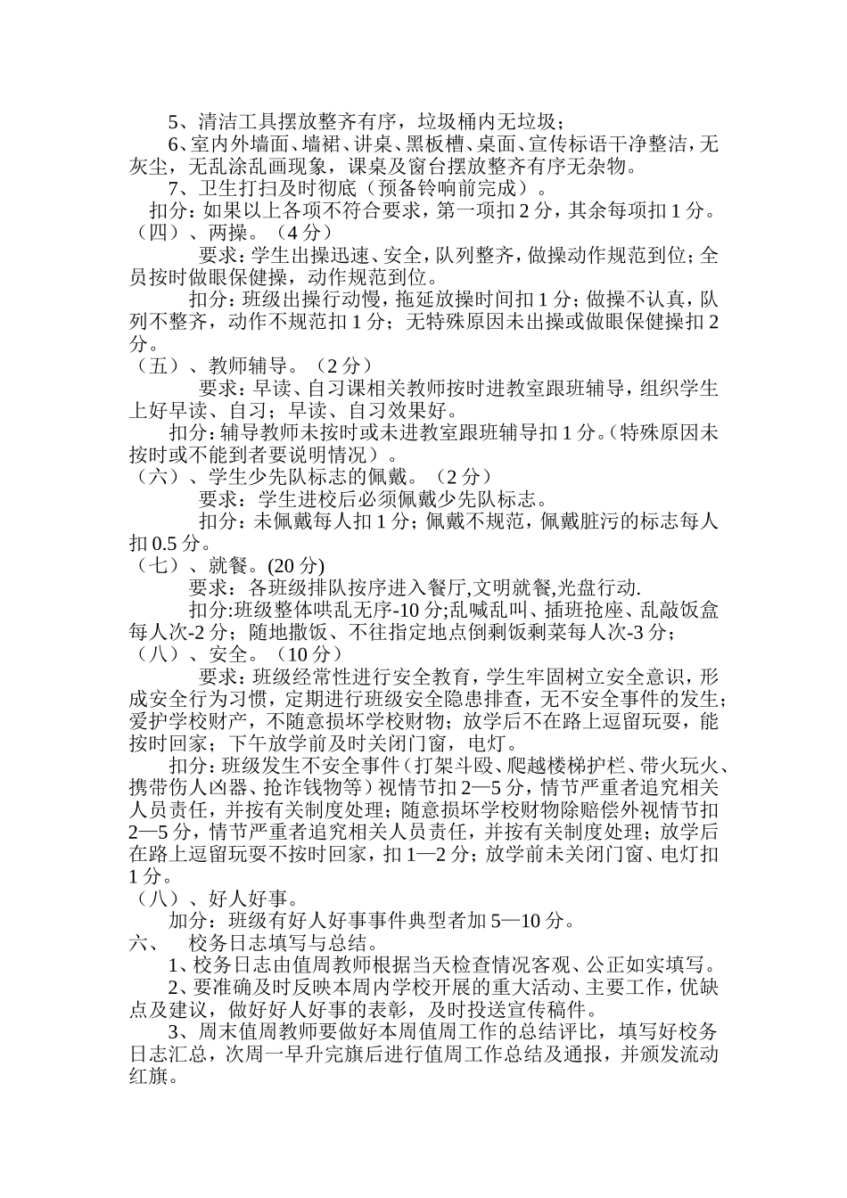 常规检查评比细则_第2页