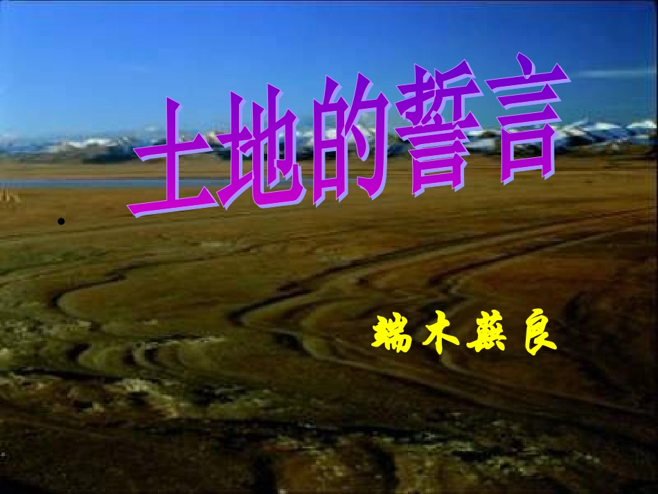 土地的誓言29_第2页