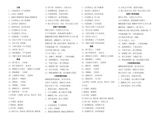 四年级天象谚语