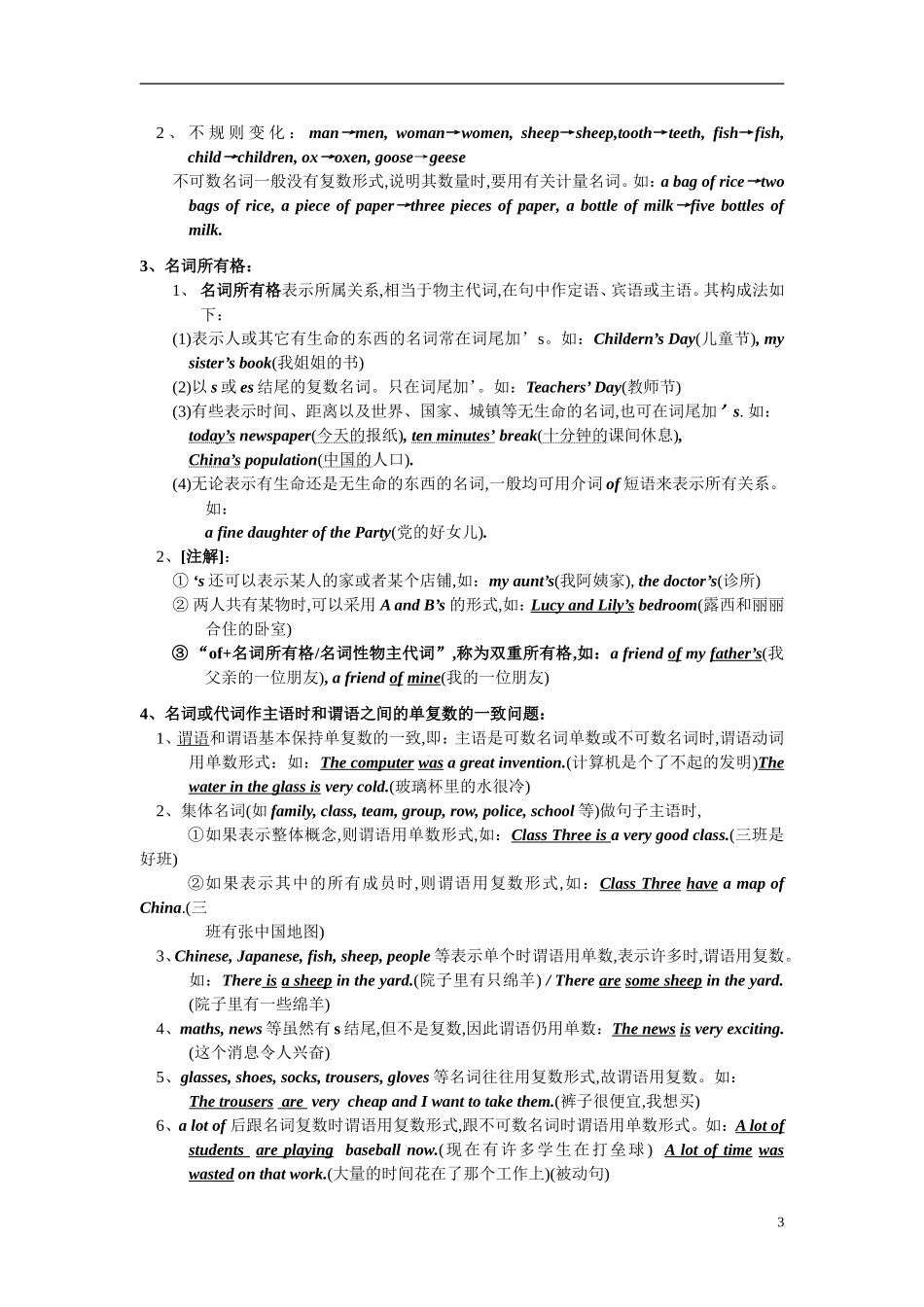 英语语法大全_第3页