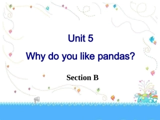 新版人教七年级下__Unit5__SectionB__参考课件