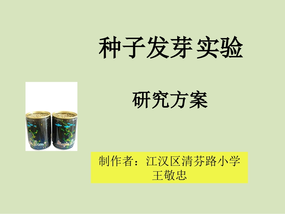 种子发芽实验_第1页