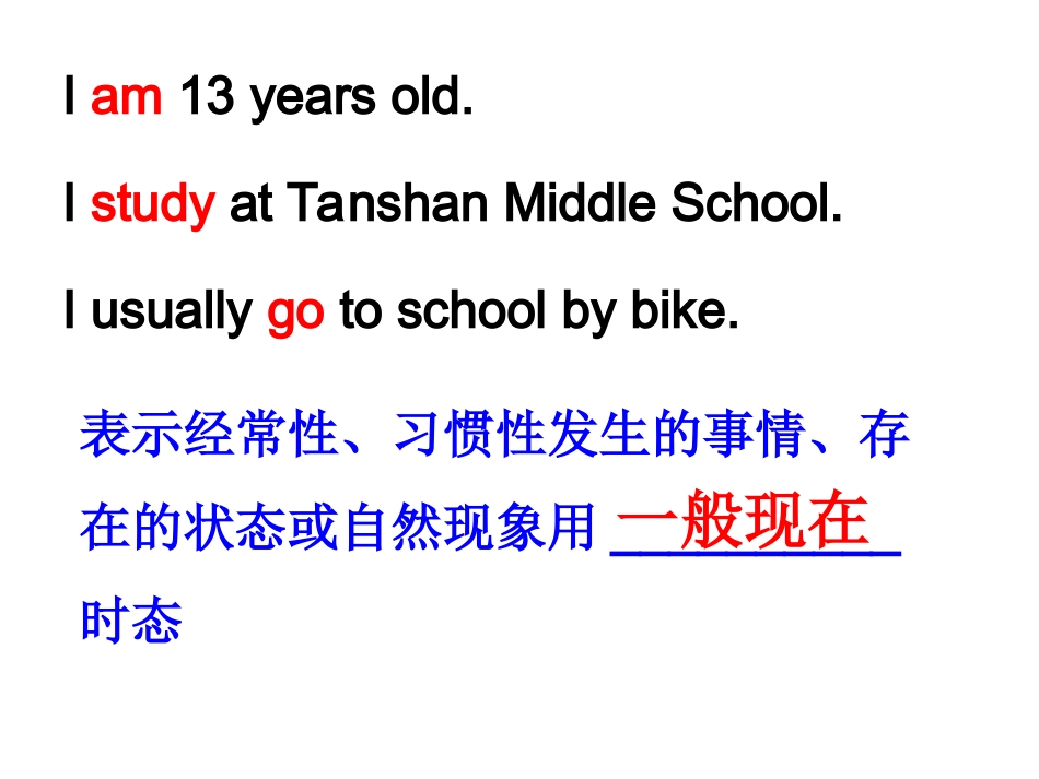 时态复习：一般现在时和一般将来时_第2页