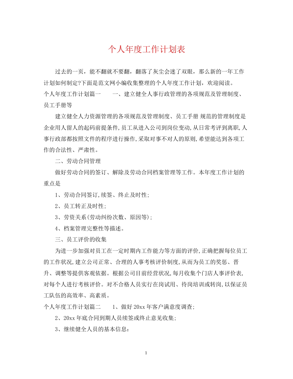个人年度工作计划表_第1页