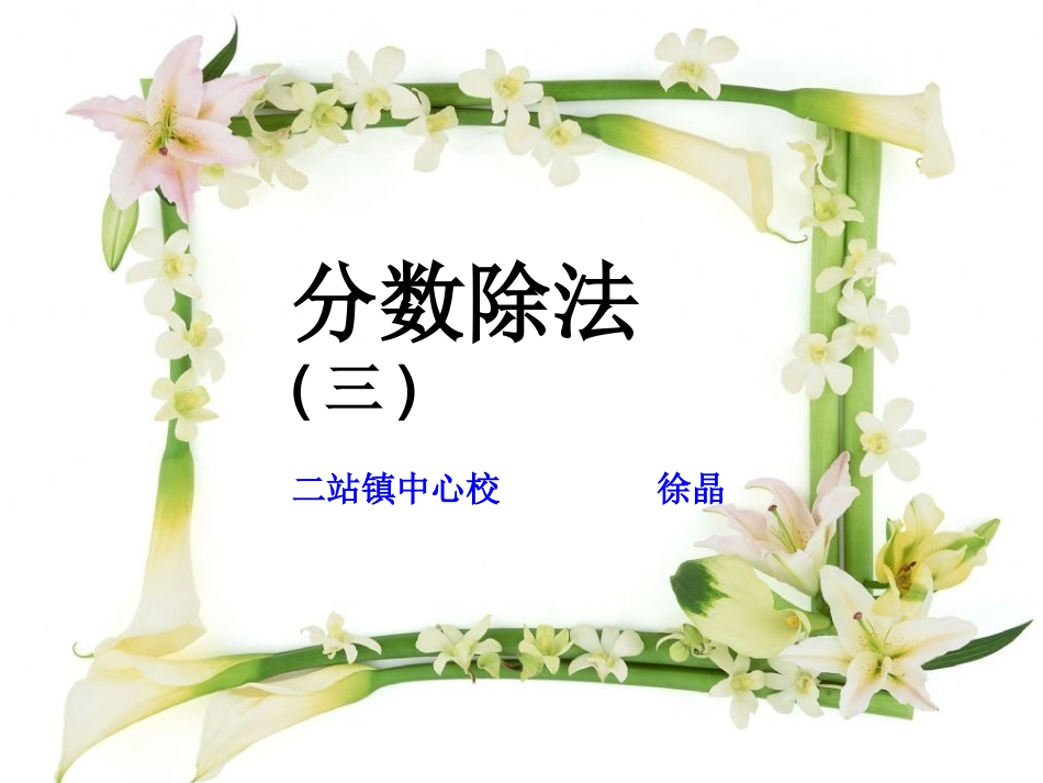 徐晶分数除法三t_第1页