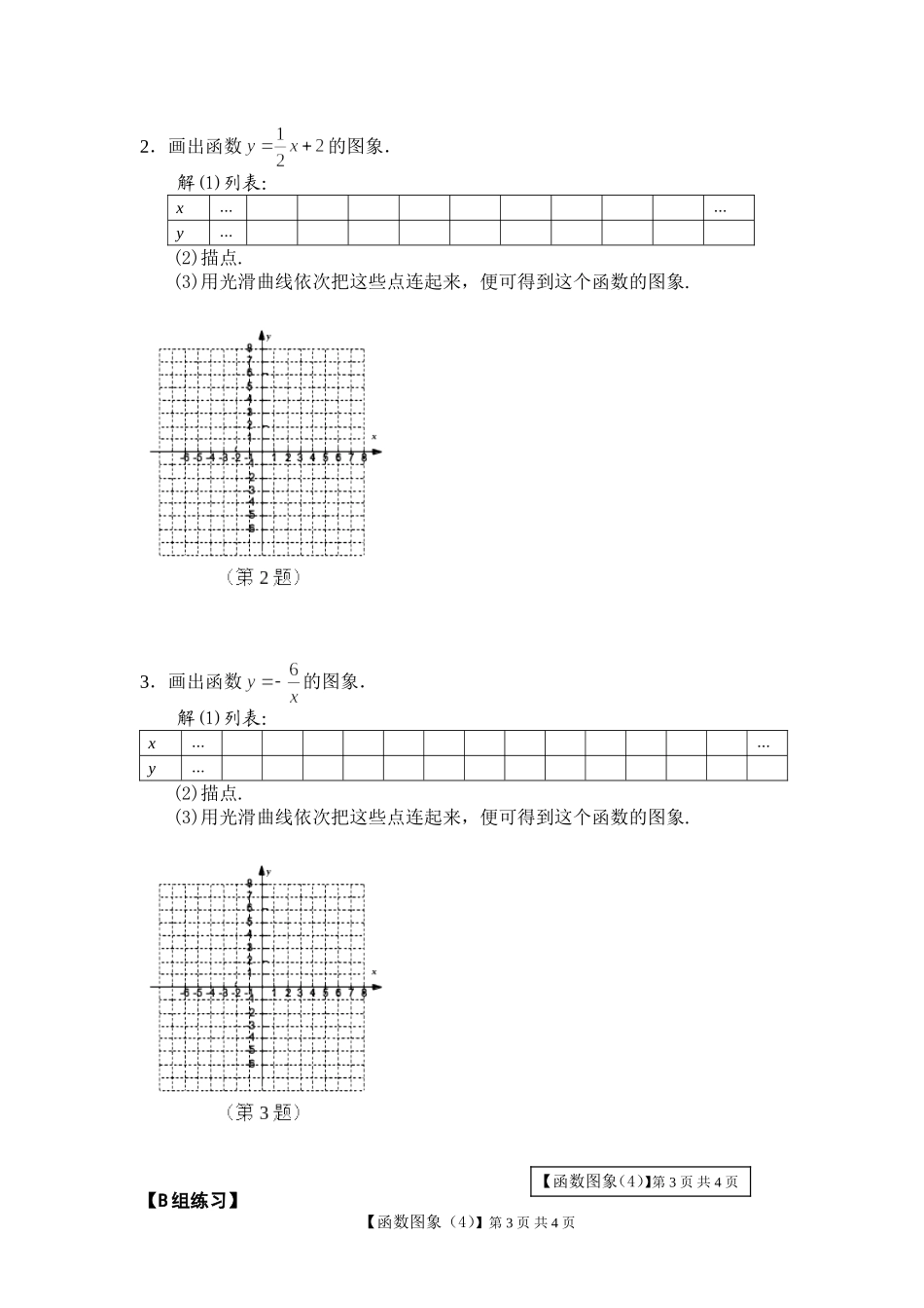 函数图象（4）_第3页