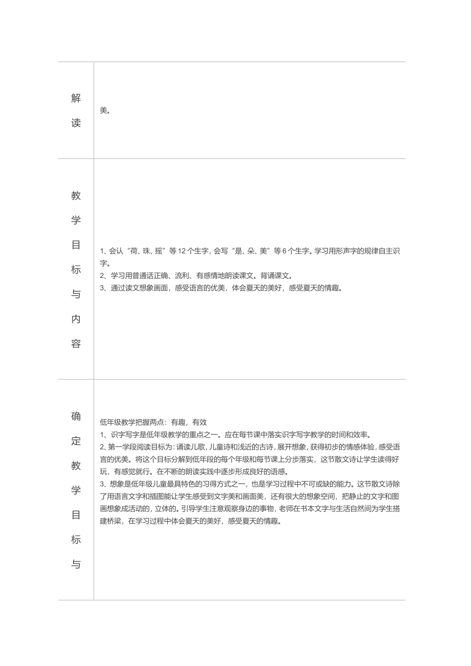 荷叶圆圆教学设计 (2)_第2页
