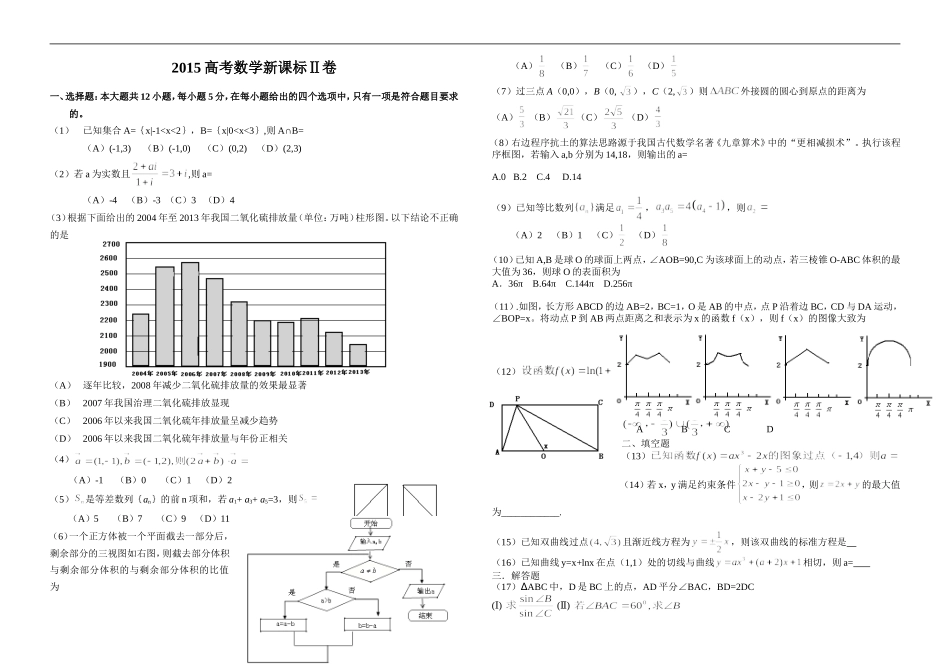 数学(文科)试题_第1页