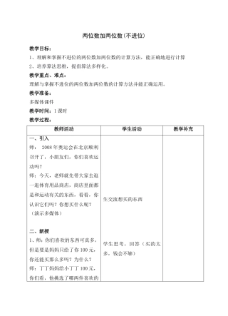 两位数加两位数1