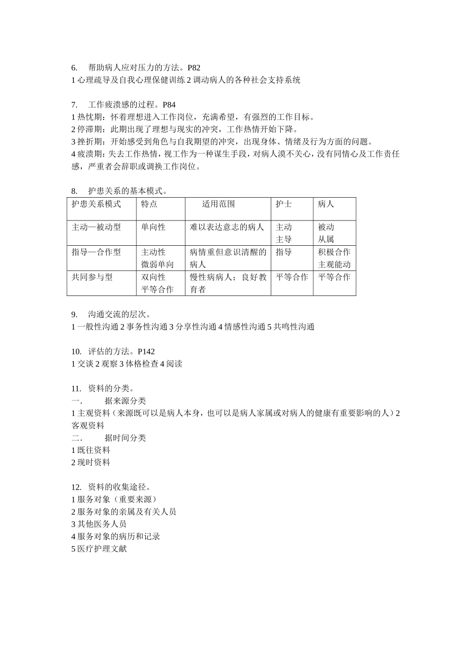 护理学导论考试重点_第2页
