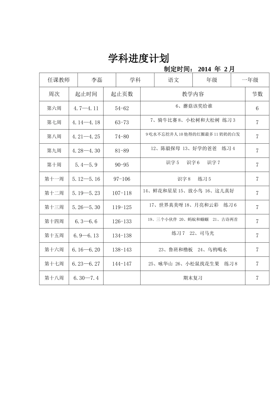 学科进度表(1)_第3页