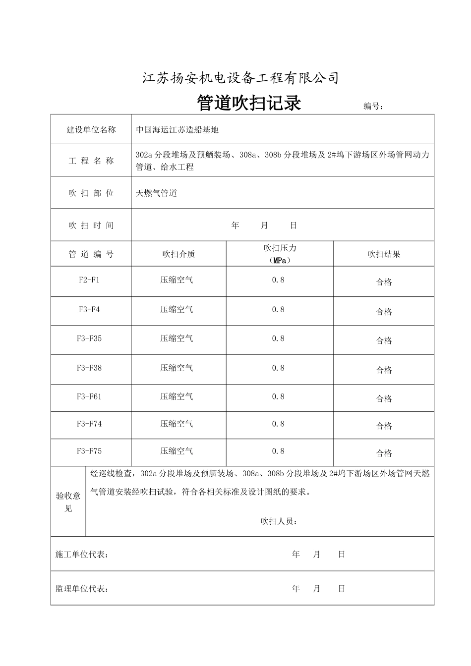 管道吹扫记录表_第3页