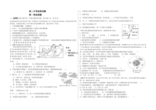 2015高二月考