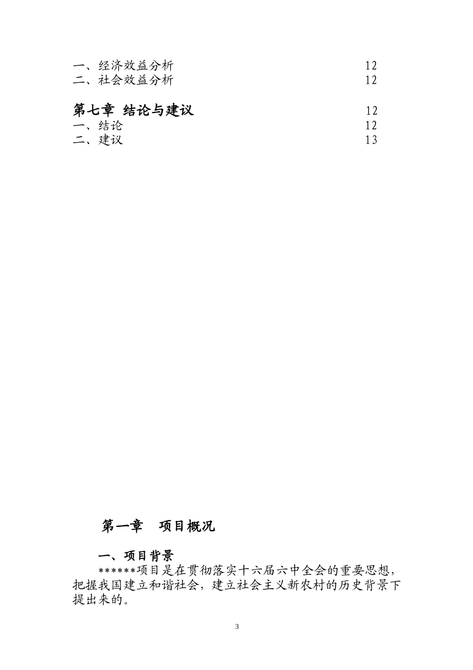 项目建议书(商业)_第3页