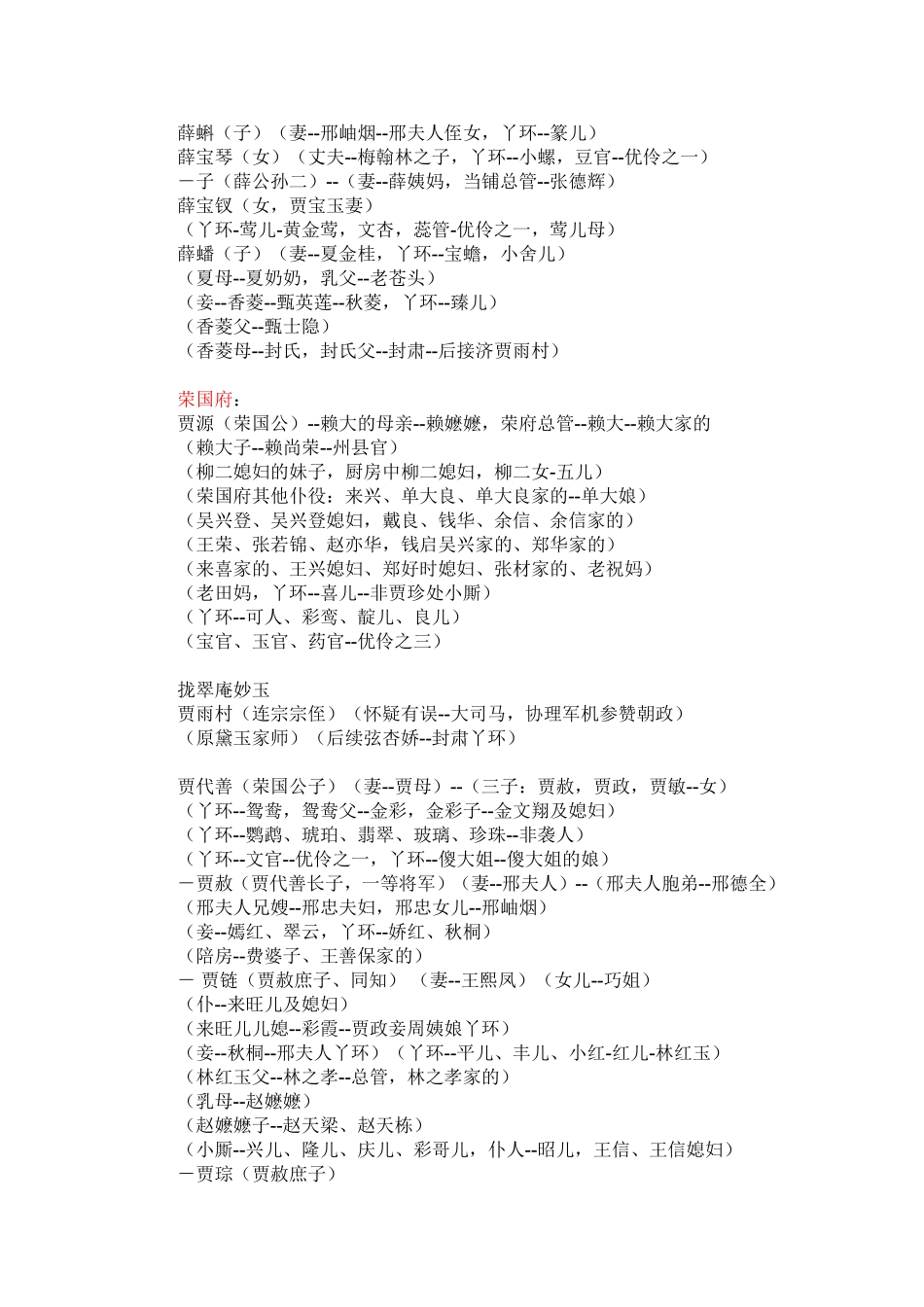 红楼梦人物关系图_第3页