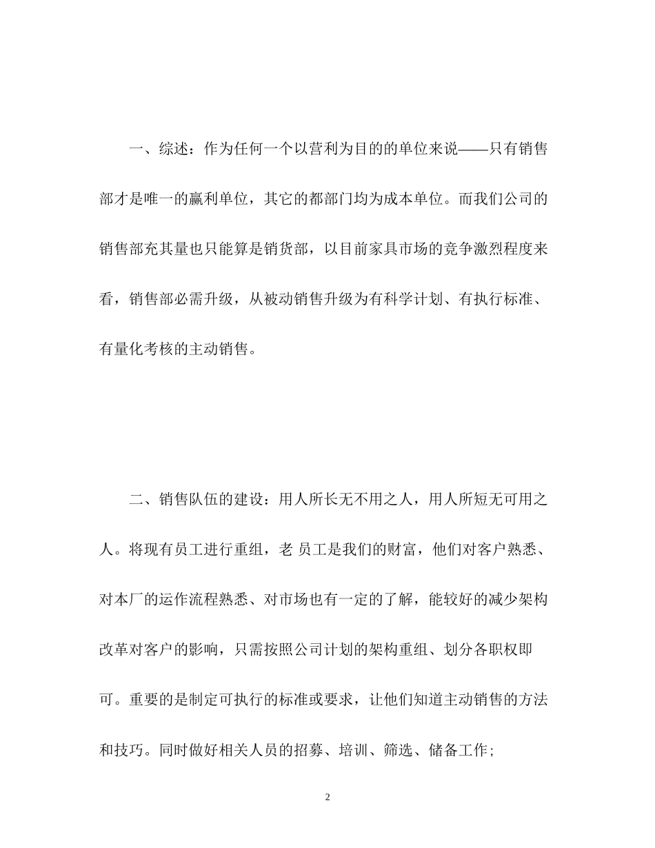 营销总监新年工作计划_第2页